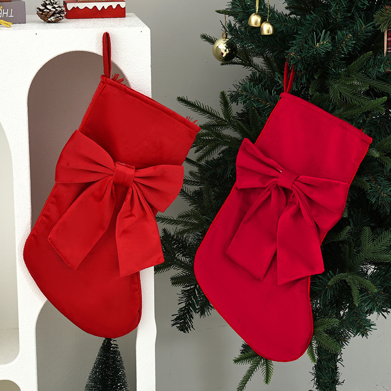 جوارب عيد الميلاد، أكياس هدايا - مراجعة Christmas Stocking Hanging وسعره