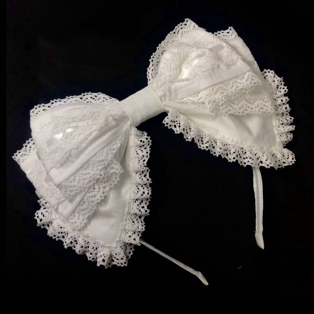 ربطة شعر Y2K لوليتا جميلة من ا - مراجعة Ribbon Bow Gift وسعره