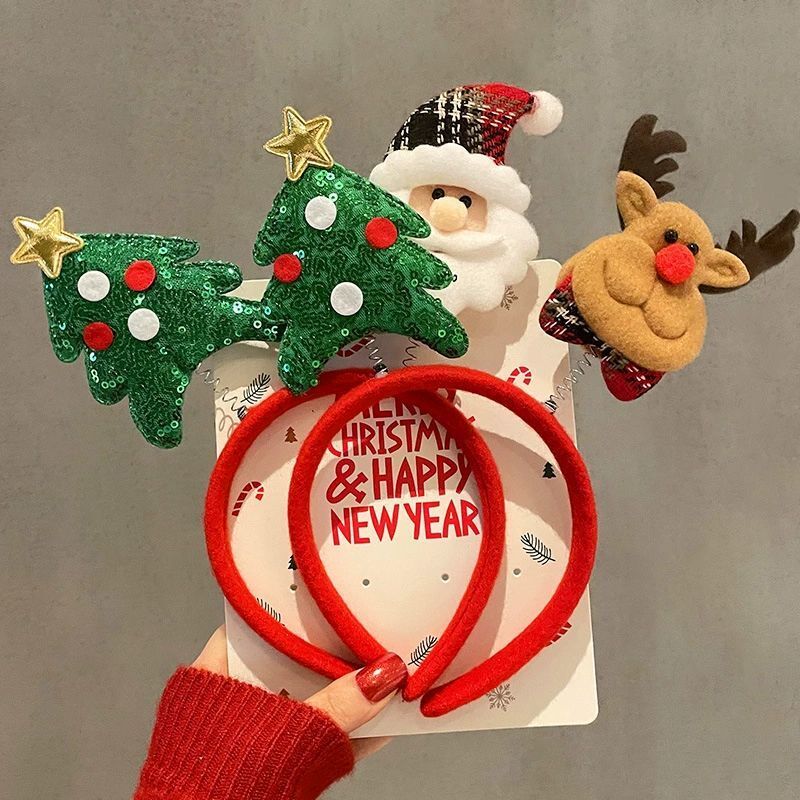 1-10 قطع، عصابات رأس بتصميمات  - مراجعة Reindeer Antlers Headband وسعره