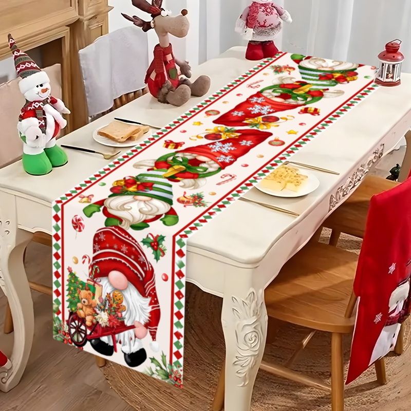 عيد الميلاد الجدول عداء مجهولي - مراجعة Christmas Table Runner وسعره