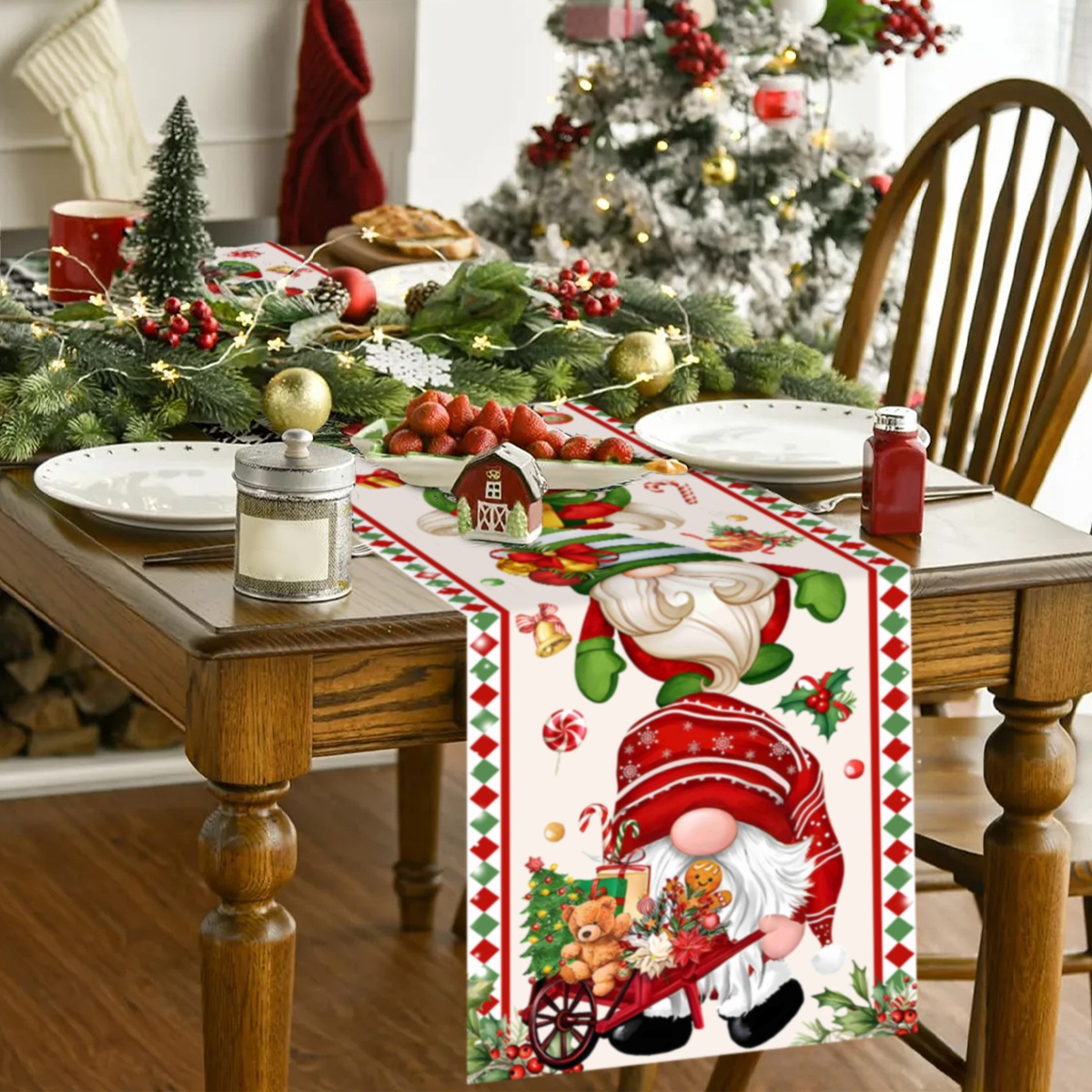 عيد الميلاد الجدول عداء مجهولي - مراجعة Christmas Table Runner وسعره
