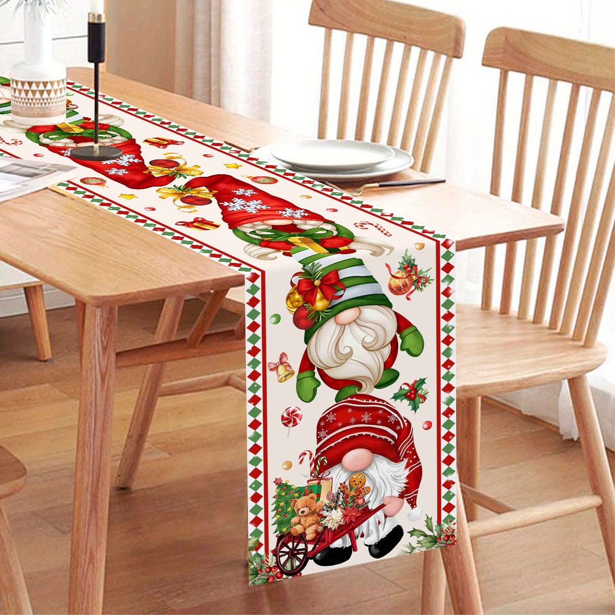 عيد الميلاد الجدول عداء مجهولي - مراجعة Christmas Table Runner وسعره