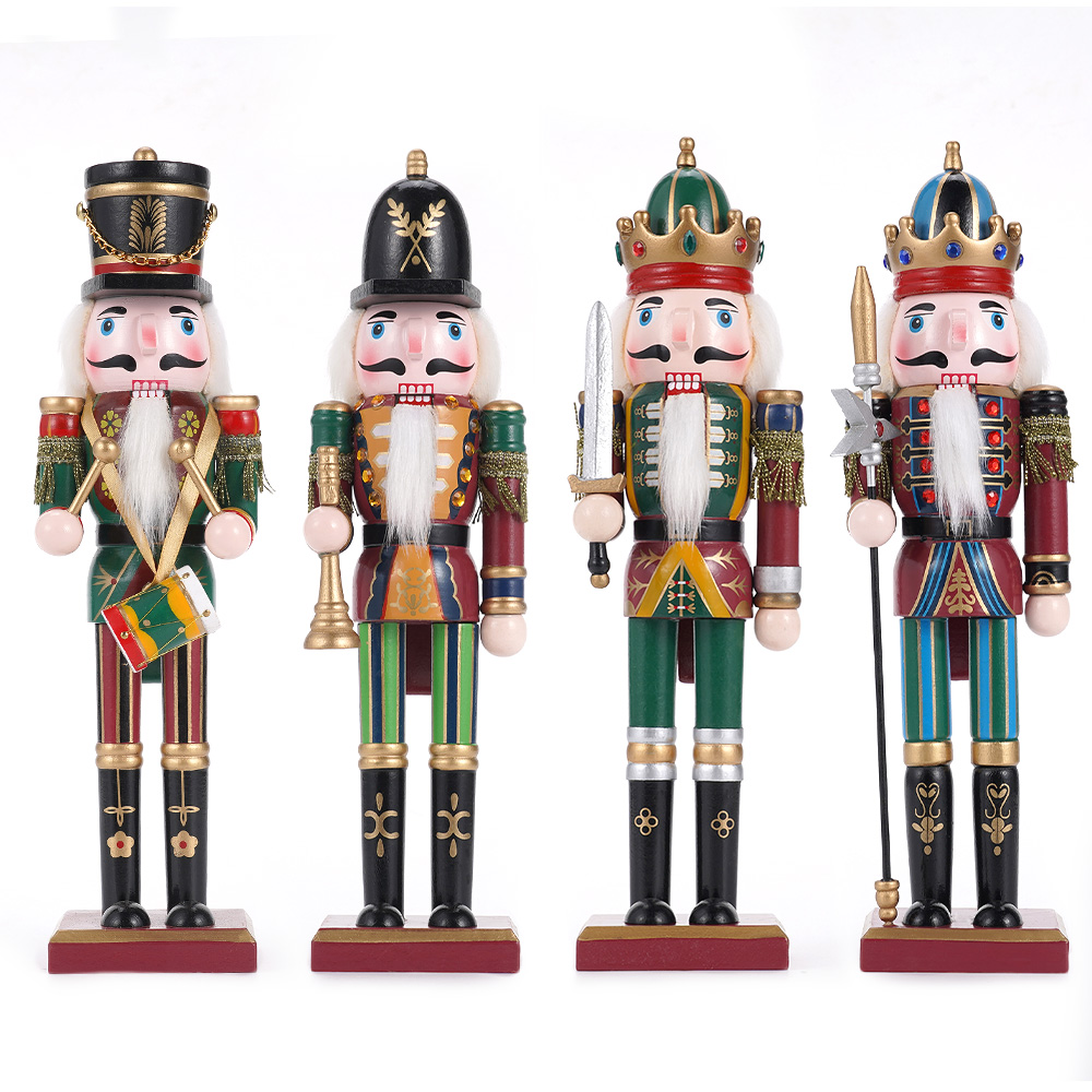أشكال كسارة البندق الخشبية الم - مراجعة Nutcracker Figurine وسعره
