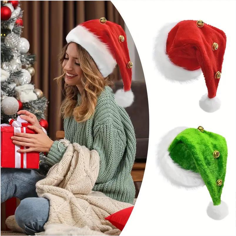 عيد الميلاد سانتا طويل أفخم قب - مراجعة Santa Hat Plush وسعره