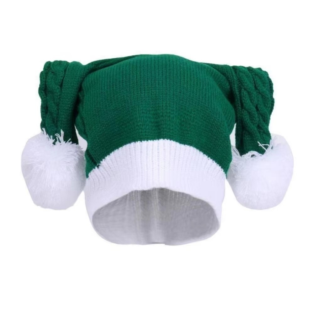 قبعة عيد الميلاد المحبوكة اللط - مراجعة Santa Hat Plush وسعره