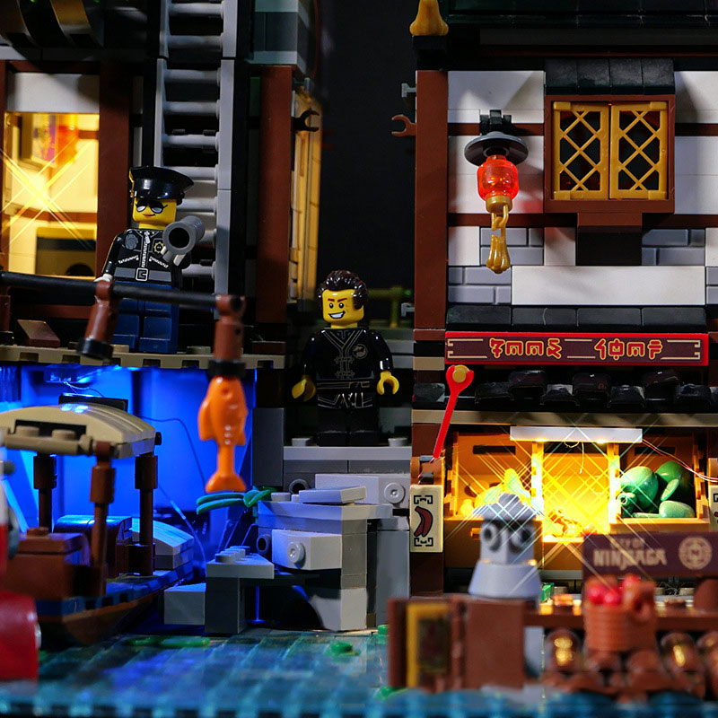 مجموعة مصابيح LED لطقم LEGO 70 - مراجعة Lego Set City وسعره