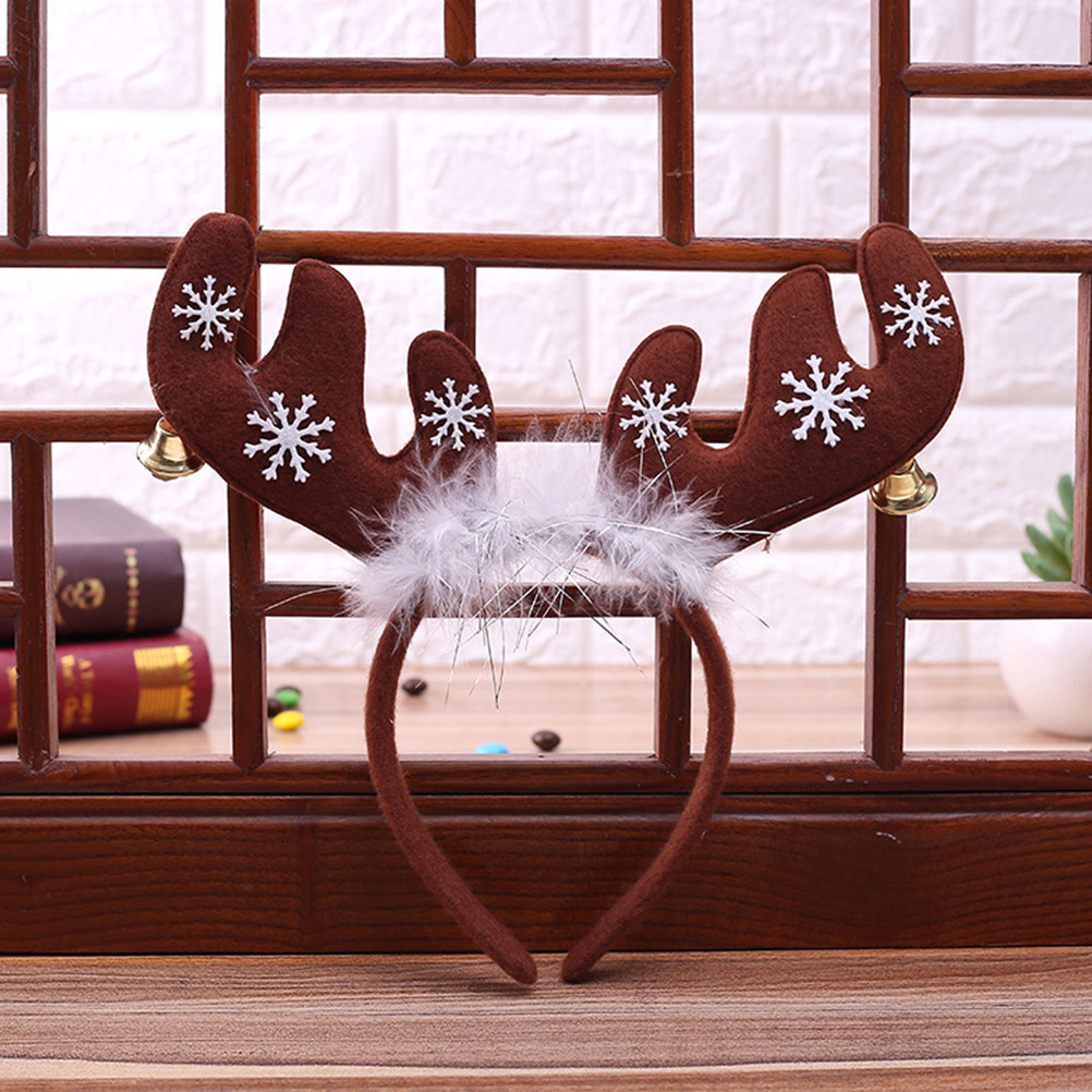 قطعتان من عصابات الرأس على شكل - مراجعة Reindeer Antlers Headband وسعره