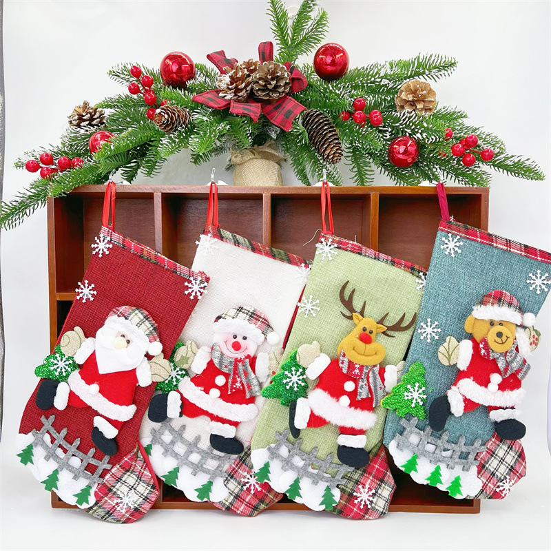 31 سنتيمتر جوارب عيد الميلاد ا - مراجعة Christmas Stocking Hanging وسعره