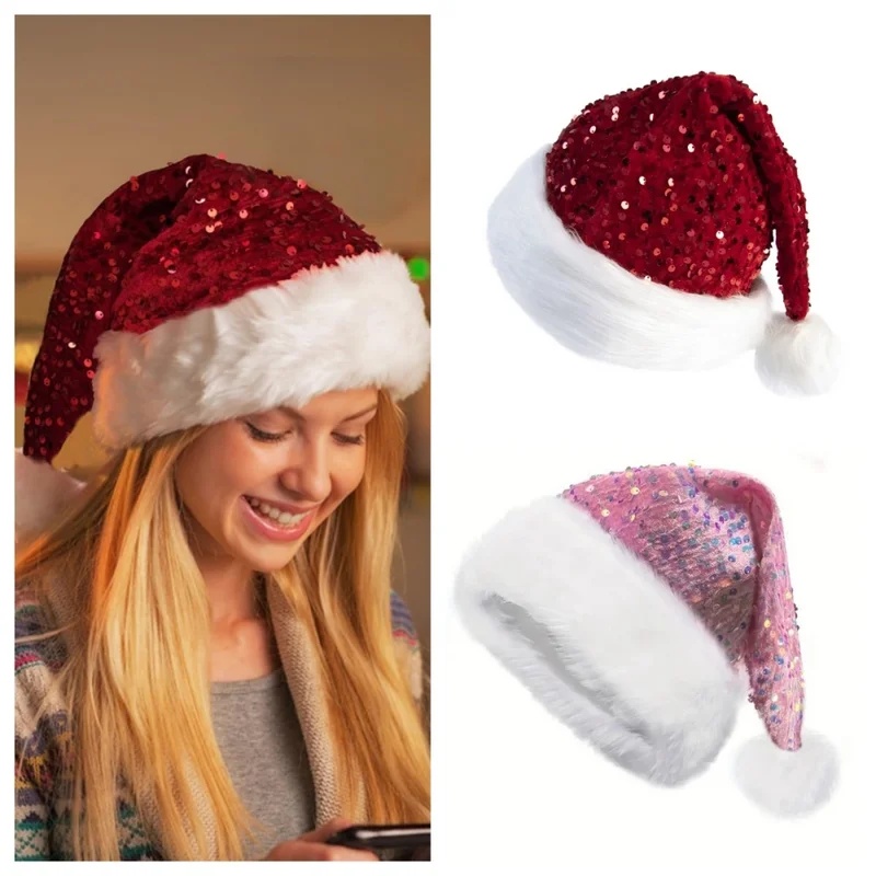 قبعة عيد الميلاد ذات طبقتين مز - مراجعة Santa Hat Plush وسعره