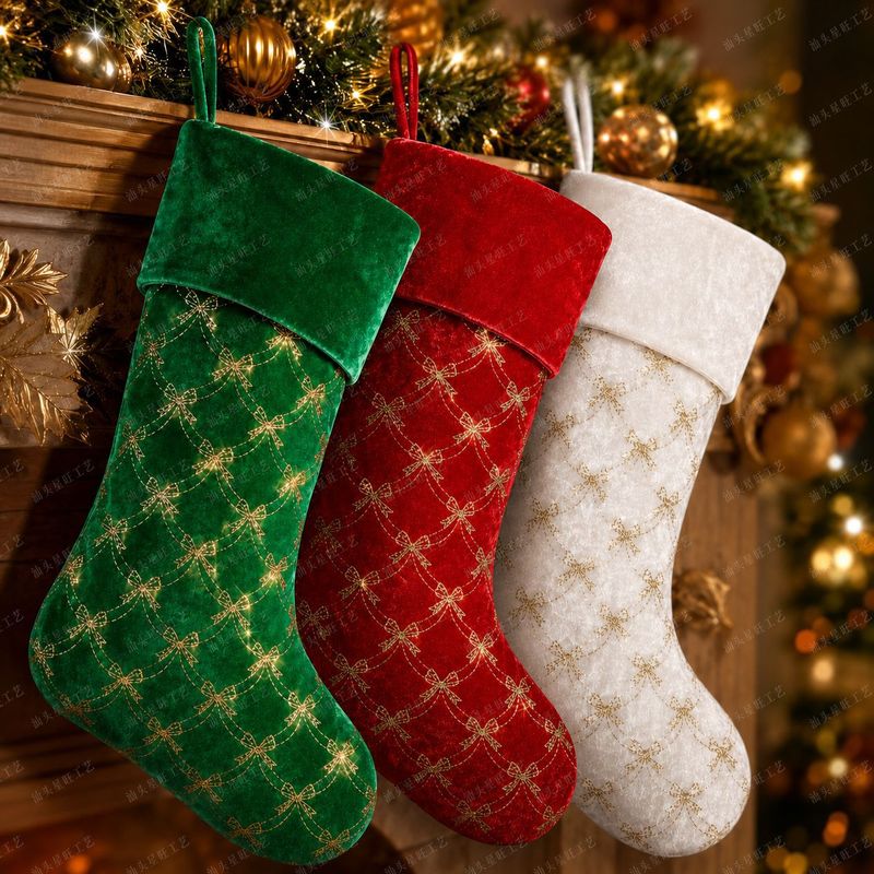 زينة جديدة لجوارب عيد الميلاد، - مراجعة Christmas Stocking Hanging وسعره
