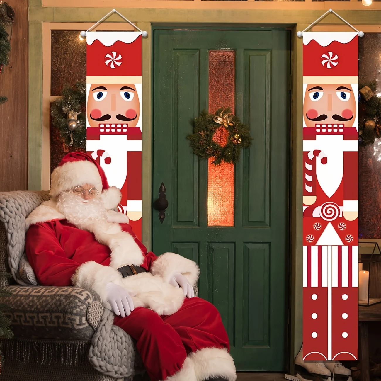 مجموعة لافتات عيد الميلاد بطبا - مراجعة Nutcracker Figurine وسعره