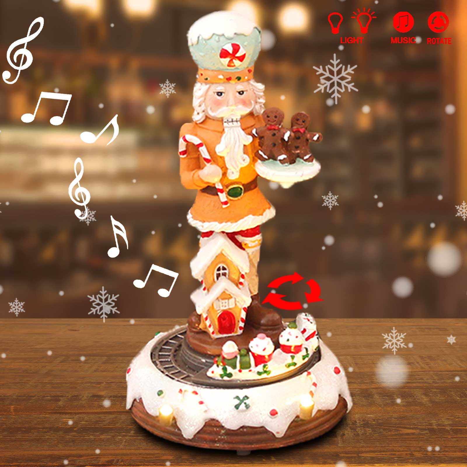 عيد الميلاد الزنجبيل جمع كسارة - مراجعة Nutcracker Figurine وسعره